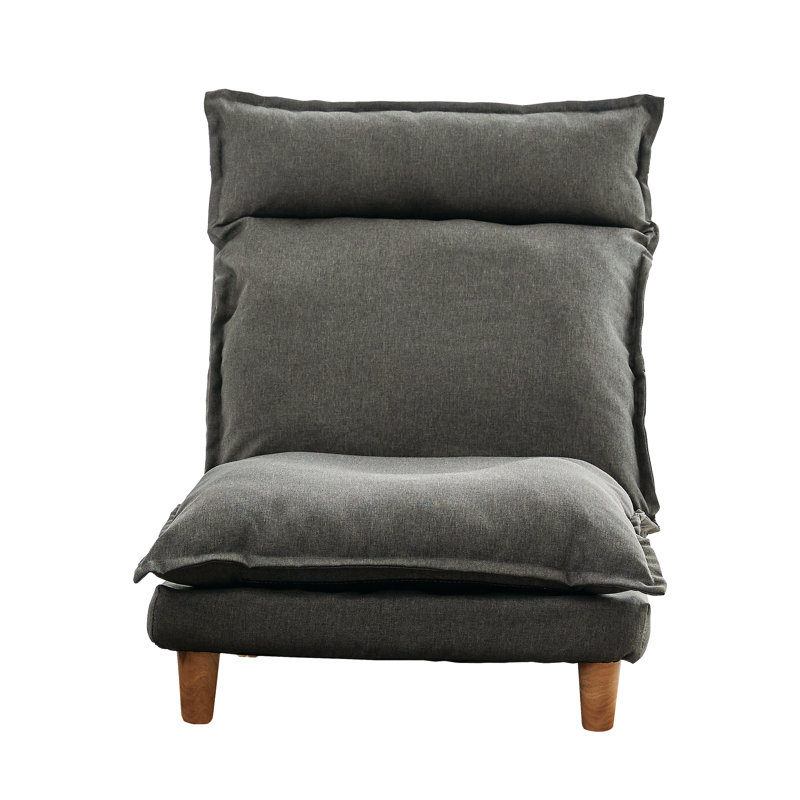 Colville Upholstered Accent Chair with Footstool