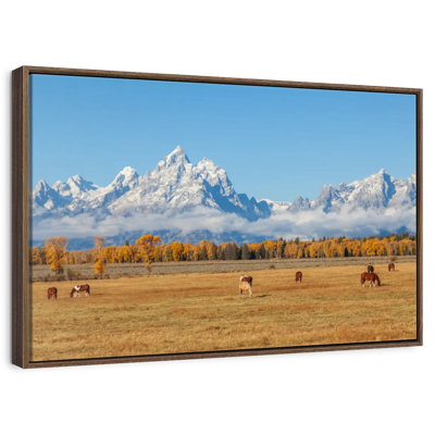 Grand Teton Autumn Scene