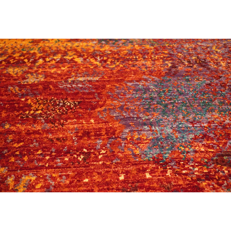 Hand Woven Wool Area Rug