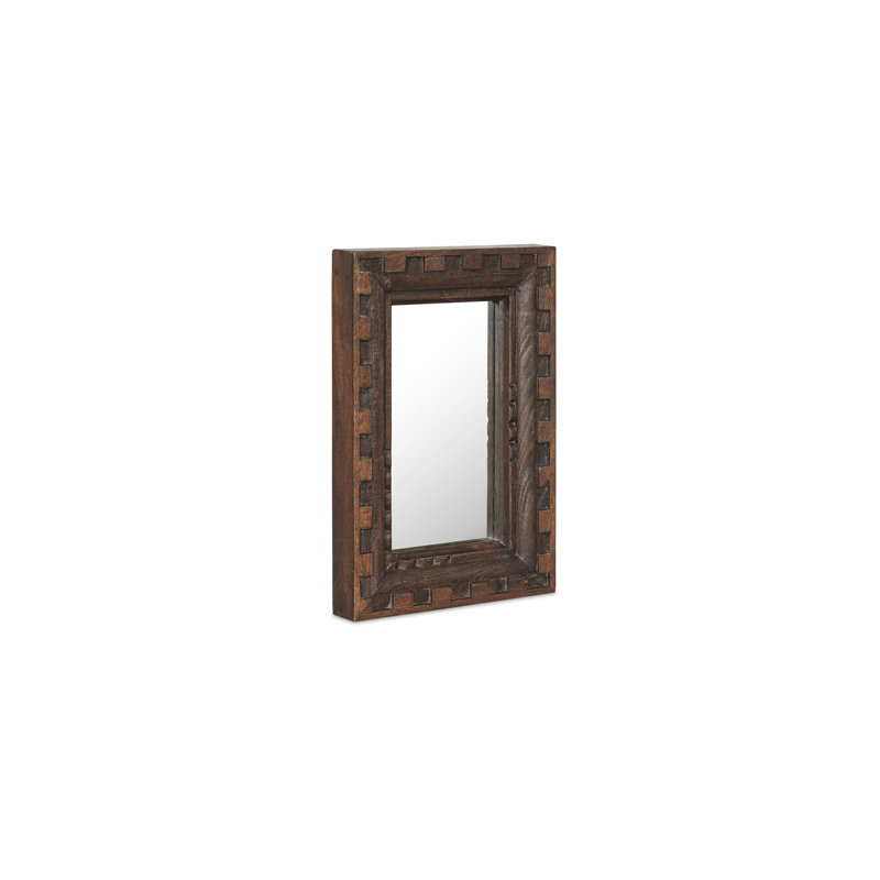 Holland Rectangle Solid Wood Mirror