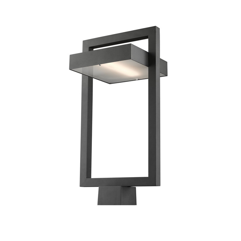Giddens Frosted Lantern Head, Black