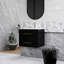 Meuble-lavabo mural avec lavabo et tiroirs doubles-1191411794
