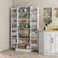 Armoire de cuisine 65 po, armoire de rangement moderne avec portes et tablettes, armoire autoportante pour la salle à manger-223836800
