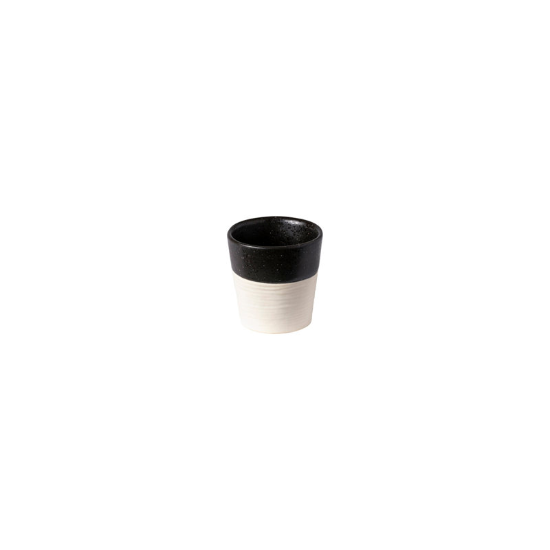 Tasse à espresso en grès Notos, Blanc
