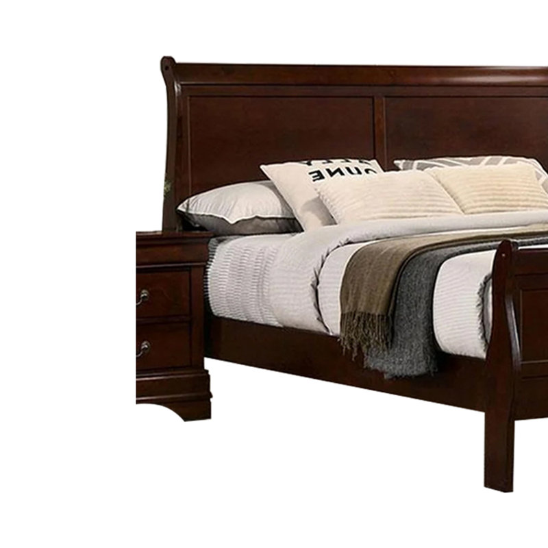 Allard Wood Bed, Queen, Cherry