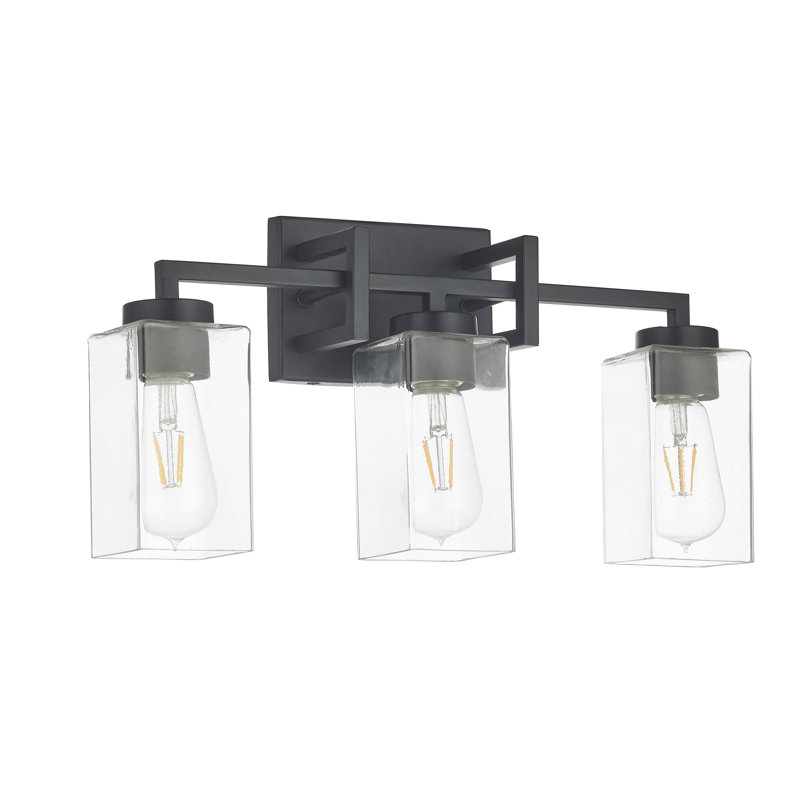 Herzberg 3 - Light Dimmable Vanity Light, Black