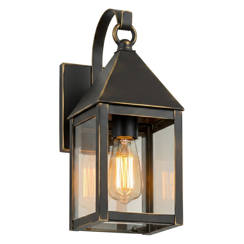 Applique murale Brass Traditions - Ashford - 1 lumière - 33 cm - Bronze - Laiton massif - Style Off the Wall, Clair, Bronze