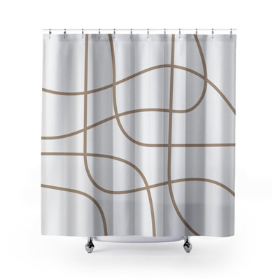 Coco Polyester Shower Curtain