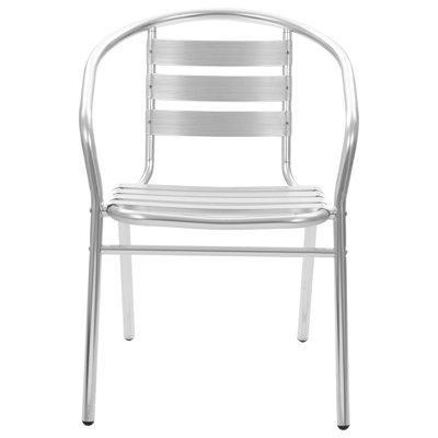 Stacking Teak Side Chair