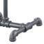 Porte-bougie gris sable