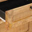 50cm W Solid Wood Bedside Table