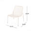 Chaise d'extérieur moderne (ensemble de 2)-1997269329