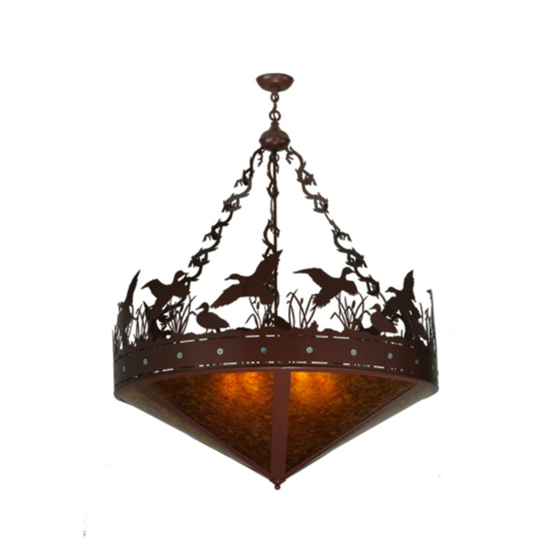 Ducks In Flight 6 - Light Chandelier