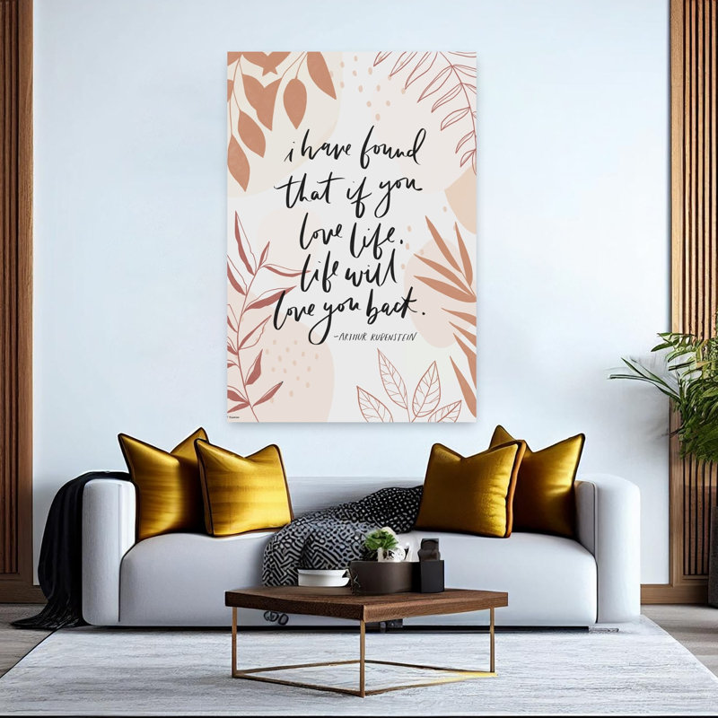 Love Life, paysage abstrait contemporain, art naturel, H 60 po x l 40 po
