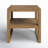 Modica Solid Wood End Table-1761847459