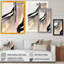 Minimalisme rose et or cubique Fusion VII - impression sur toile-744588451-744588448