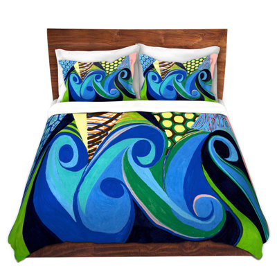 DiaNoche Duvet Cover Sets Microfiber by Lorien Suarez - Water Series 4