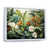 White Floater Framed