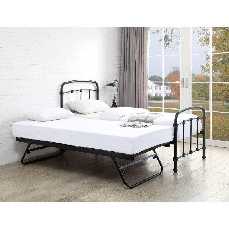 Corrado Daybed with Trundle, Black