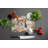 Decorating Easter Beagle Glass Cutting Board