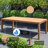 Dugas Radiance Outdoor Patio FSC Light Wood And Resin Dining Set-111010379