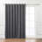 Lucca Solid Fire Retardant Blackout/Room Darkening Grommet Single Curtain Panel-1353514416-1367080249