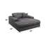 Chaise Hilde avec 2 coussins-1927897641