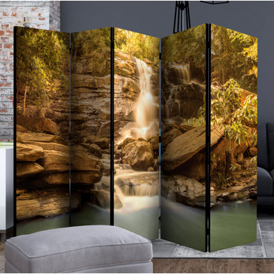 Loys 172cm H Folding Room Divider