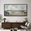 «Minimal Landscape Abstract Shoreline Hues Seacape», reproduction d'art sur toile-98042564-111176853
