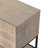 Fleur 56'' Solid Wood Top Console Table-883064148
