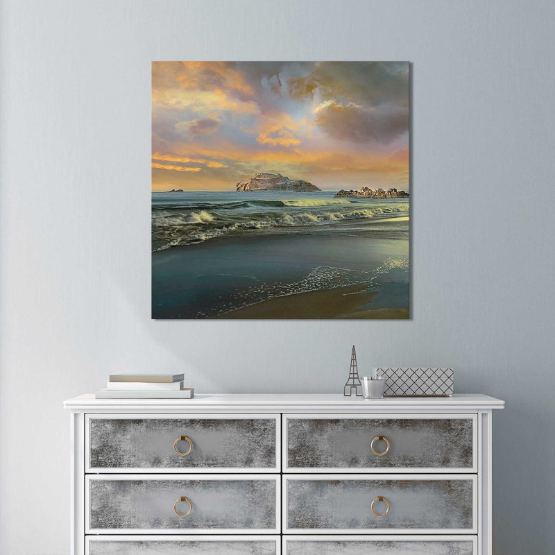 «Day Break», reproduction, H 24 po x l 40 po x P 1,5 po, Toile tendue