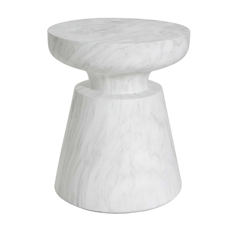 Outdoor Ponti Travertine Side Table