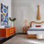 Riviera Upholstered Queen Scalloped Bed