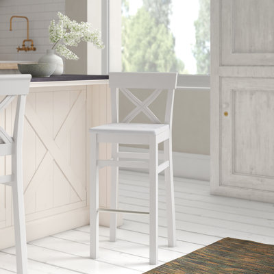 Polebridge Solid Wood Counter Stool