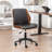 Bryonie Faux Leather Upholstered Armless Office Chair-1609716457