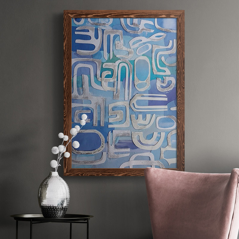 Shakia Siesta Key, peinture sur toile encadrée, H 37,5 po x l 27,5 po x P 1 po, Érable