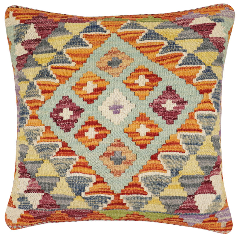 Housse et insert de coussin carré 100% laine