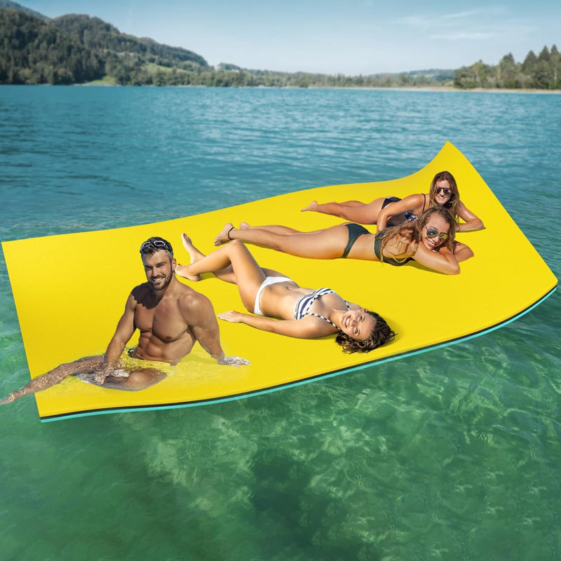Tapis flottant pour lit Lily, 216" H x 72" W x 1.3" D