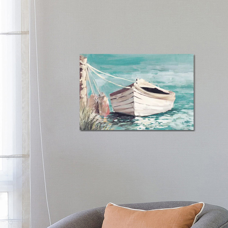 Canoe by Jane Slivka - Wrapped Canvas Gallery-Wrapped Canvas Giclée, 66.04 cm H x 45.72 cm W x 1.91 cm D