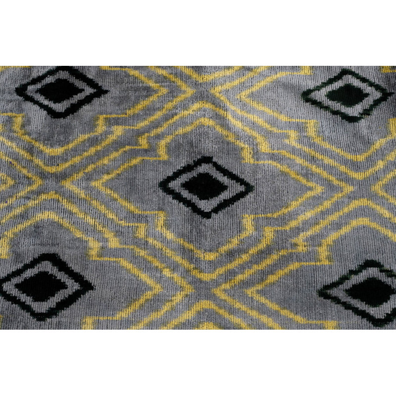 Geometric Velvet Throw Pillow