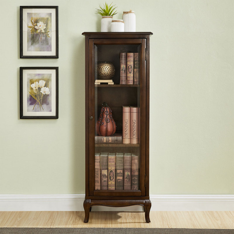 Nut-Brown Solid Wood Display Cases