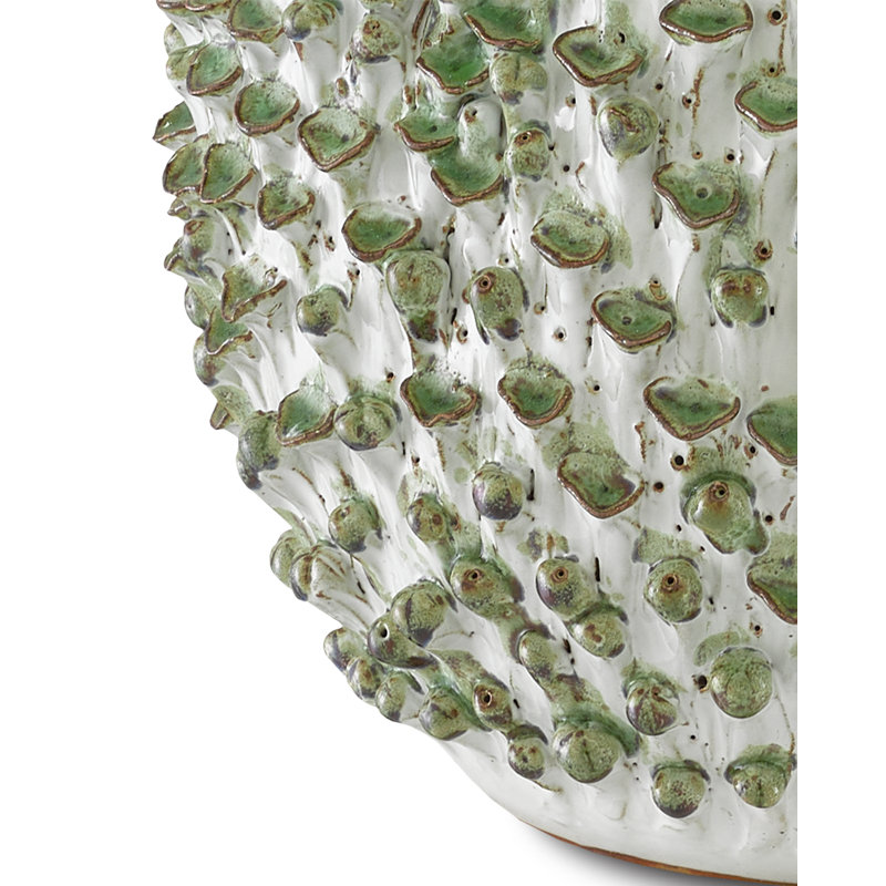 Milione Handmade Ceramic Table Vase, 13" H x 10.5" W x 10.5" D