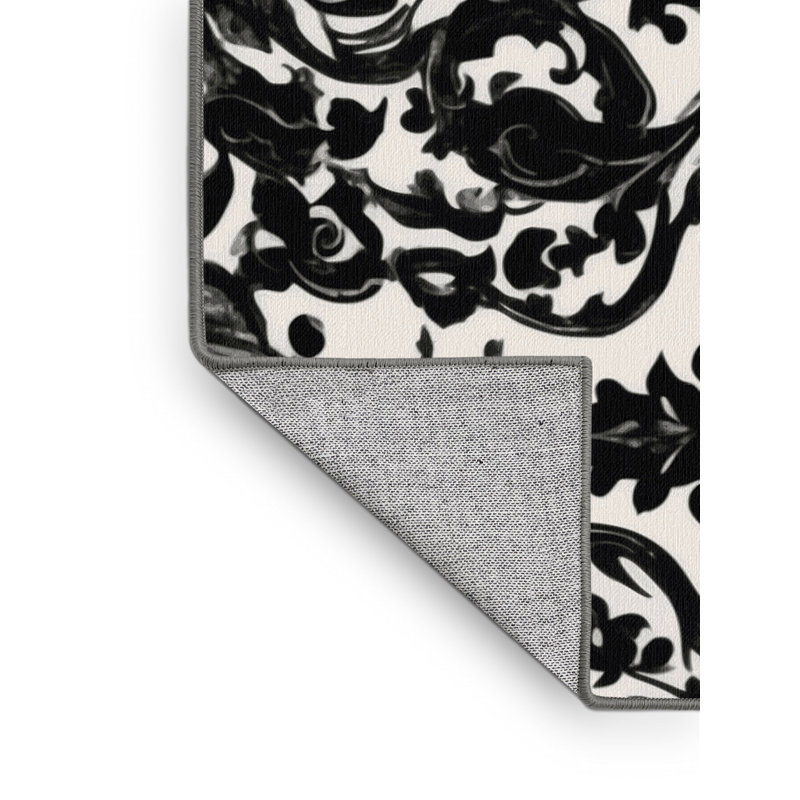 Pewter Grace Rug, Round 6'