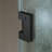 48-49" W x 76" H Pivot Frameless Single Swing Hinge Shower Door, 3/8 in. (10mm) Thickness Shattered-Proof Tempered Clear Glass-107531492