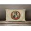 Entlebucher Mountain Dog Christmas Flowers Throw Pillow-92587867-92587868