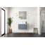Meuble-lavabo de salle de bain 30 po  X 22 po Ensemble de comptoir et robinet en marbre de culture-779922176-779922182