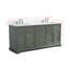 Ensemble de meuble-lavabo double 72 po Aanayah-486556501
