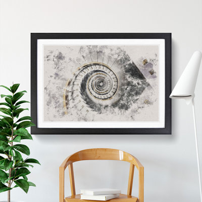 Spiral Staircase Architecture Vol.1 1 Piece Single Picture Frame Wall Art
