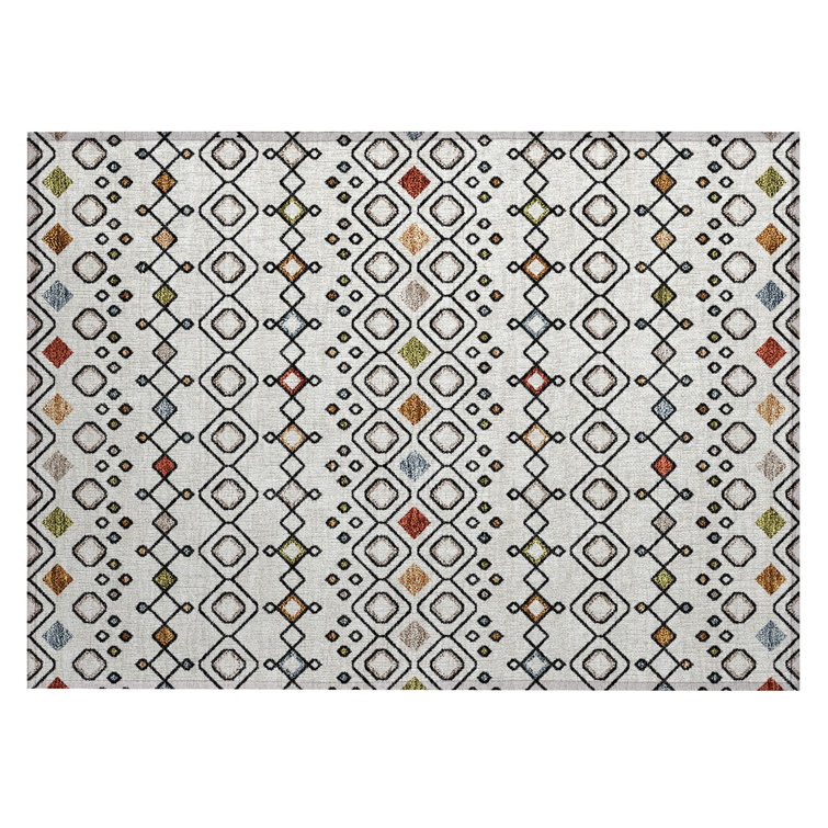 Aleighna Area Rug with Non-Slip Backing