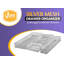 YBM Home White Mesh Desk Drawer Organizer Tray For Home And Office - Multipurpose Storage Holder-1921647509